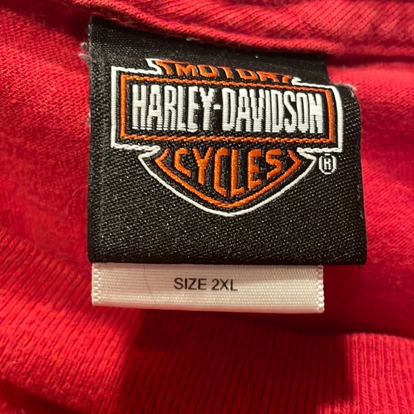 Vintage Harley Davidson Mens 2XL Long Sleeve Crew - Picture 9 of 9